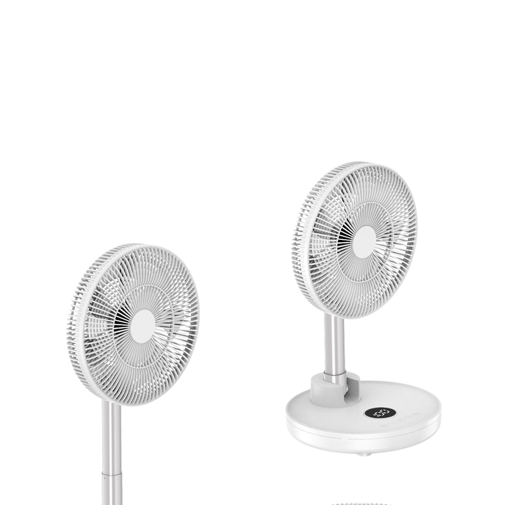 Настольный/ напольный беспроводной вентилятор GXQC D1201 white