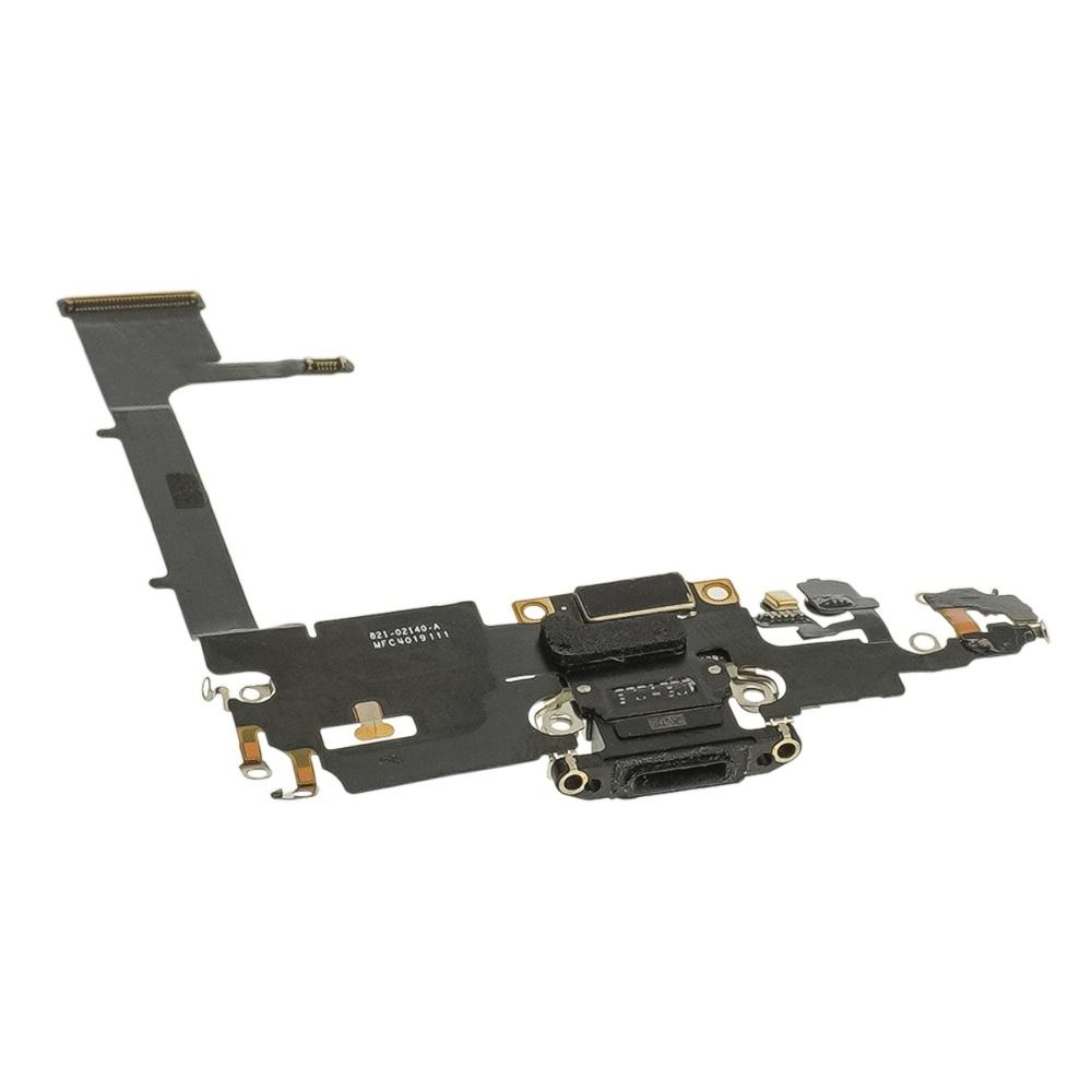 Шлейф Apple iPhone 11 Pro с чёрным разъёмом питания, с микрофоном Original