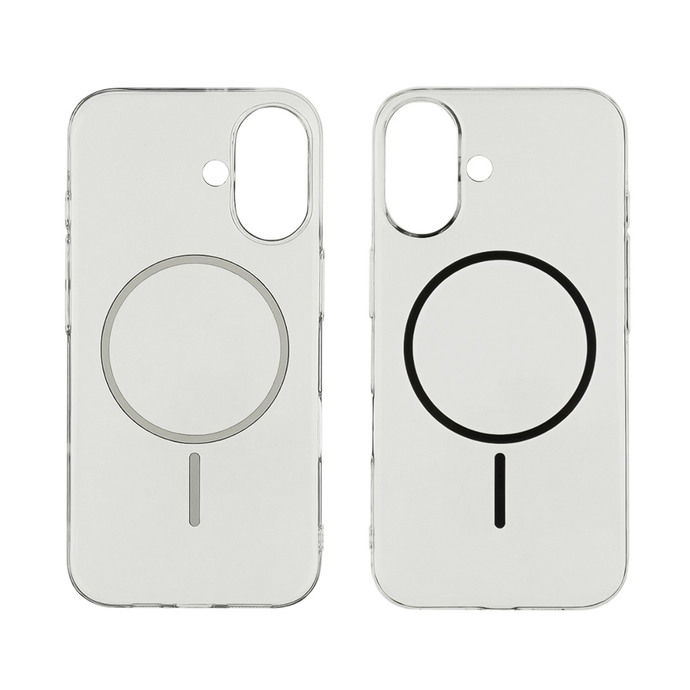 Чехол Fully-PC MagSafe для Apple iPhone 16 прозрачный