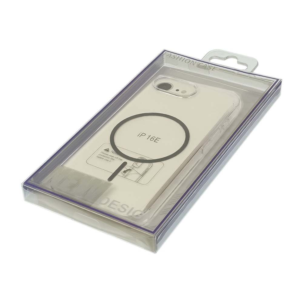 Чехол Fully-PC MagSafe для Apple iPhone 16е прозрачный