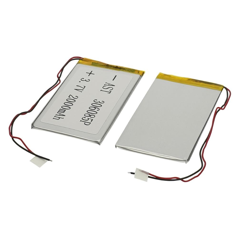 Акумулятор 306085P универсальный с контроллером, 3,8 х 50 х 87 мм (1100 mAh)/ для смартфона, планшета