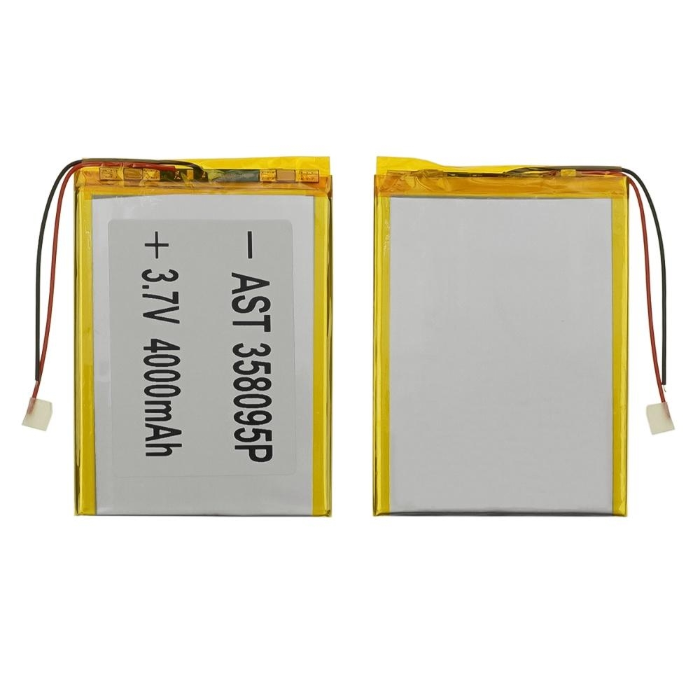 Акумулятор 358095P универсальный с контроллером, 3 х 70 х 97 мм (3000 mAh)/ для смартфона, планшета