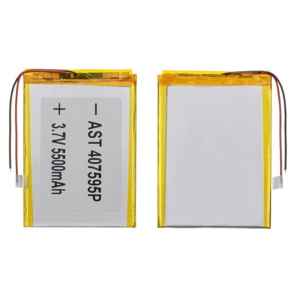 Акумулятор 407595P универсальный с контроллером, 3,2 х 71 х 95 мм (3000 mAh)/ для смартфона, планшета