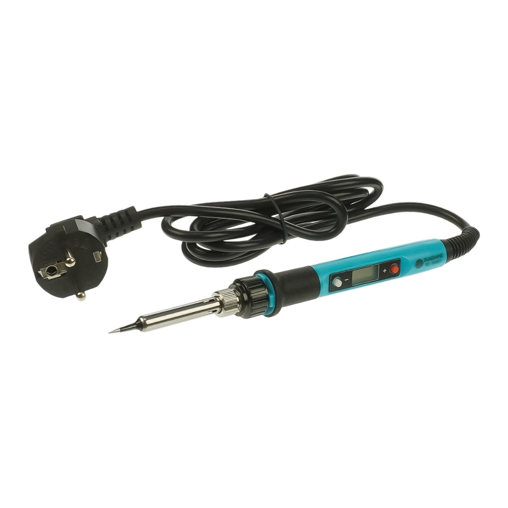 Паяльник Sunshine SL-936D с жалом 900M (LCD экран, кнопочная регулировка t 180 - 480 гр C, 220V, 80W)
