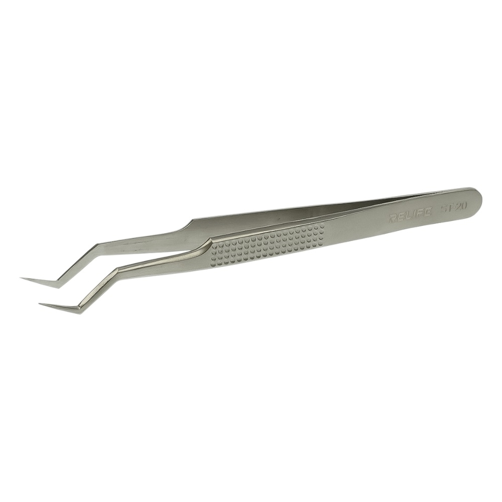 Пинцет изогнутый Relife ST-20 антимагнитный