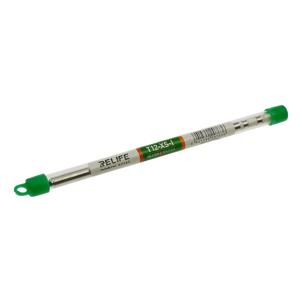 Жало паяльника Relife T12-XS-I (ровный конус, встроенный нагреватель)