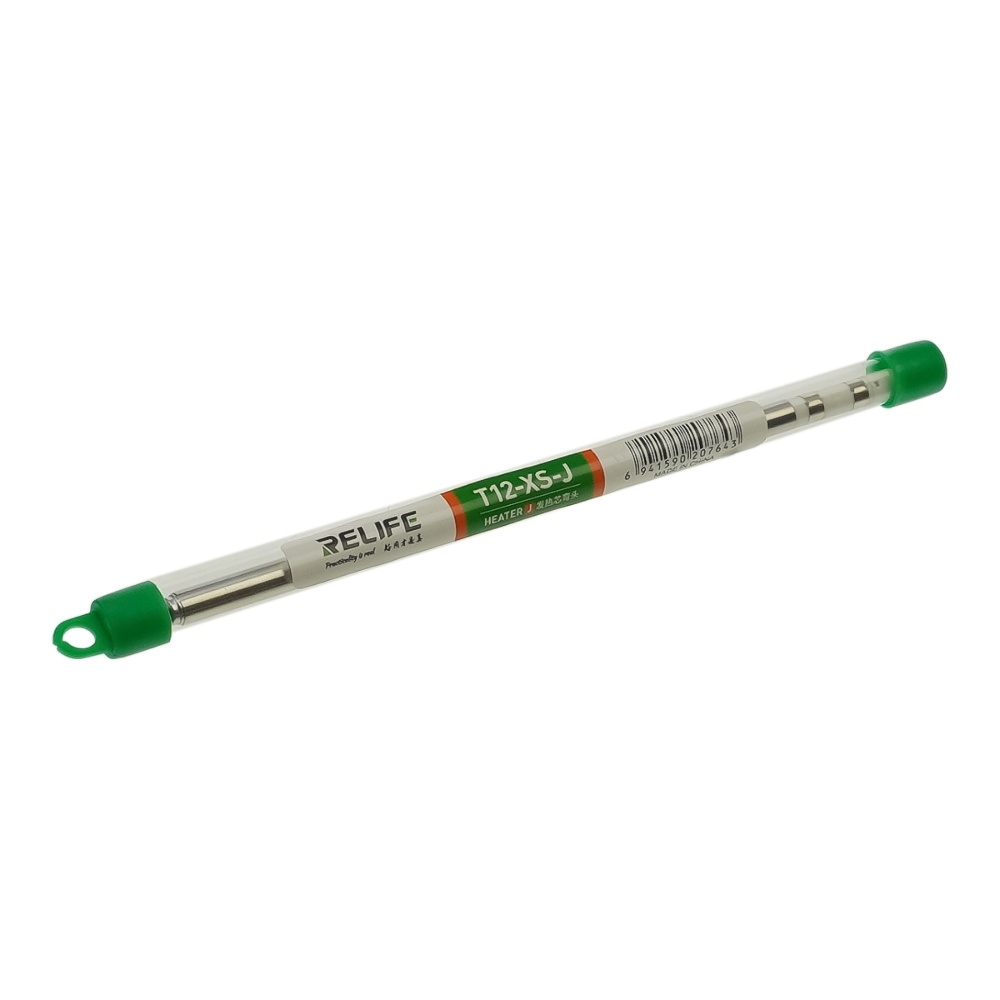 Жало паяльника Relife T12-XS-J (изогнутое, встроенный нагреватель)