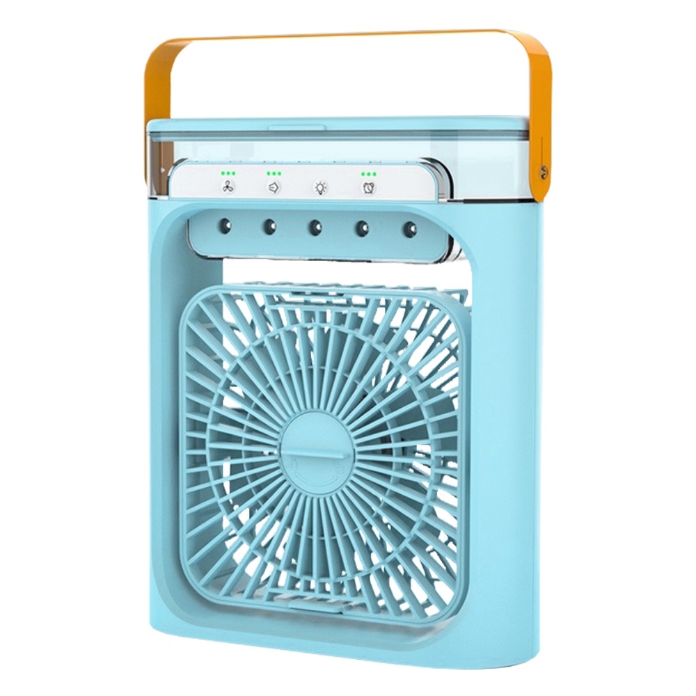 Настольный вентилятор FZM-04 с питанием от USB и функцией увлажнения blue