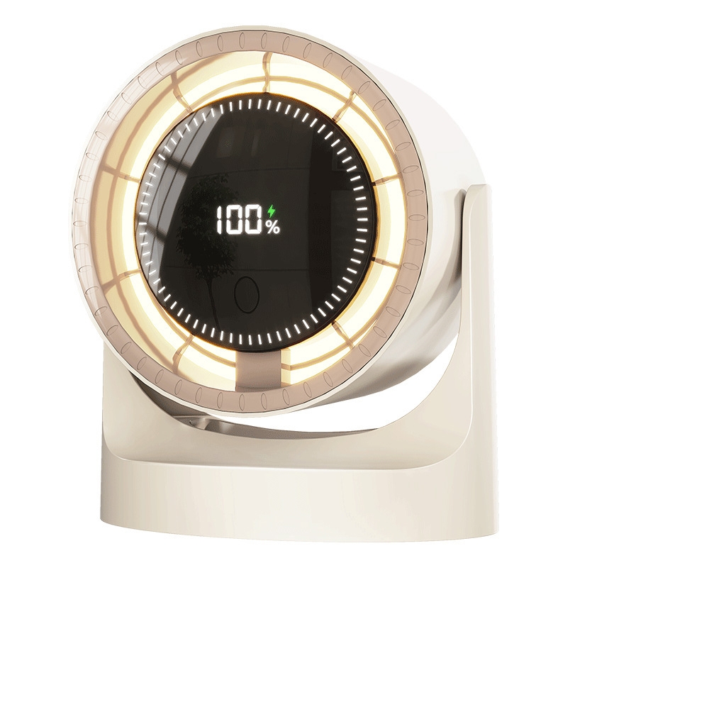 Настольный беспроводной вентилятор BY001 white