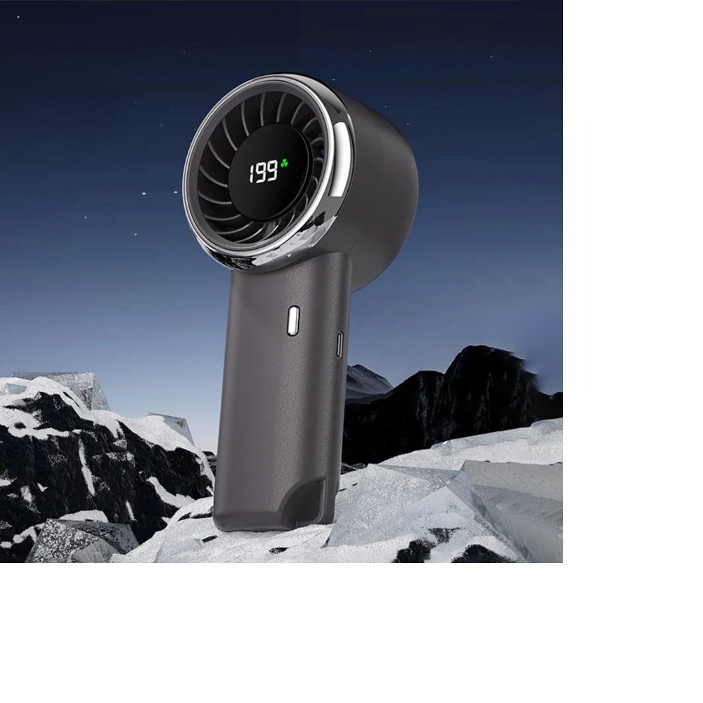 Ручной беспроводной вентилятор MS-107 black