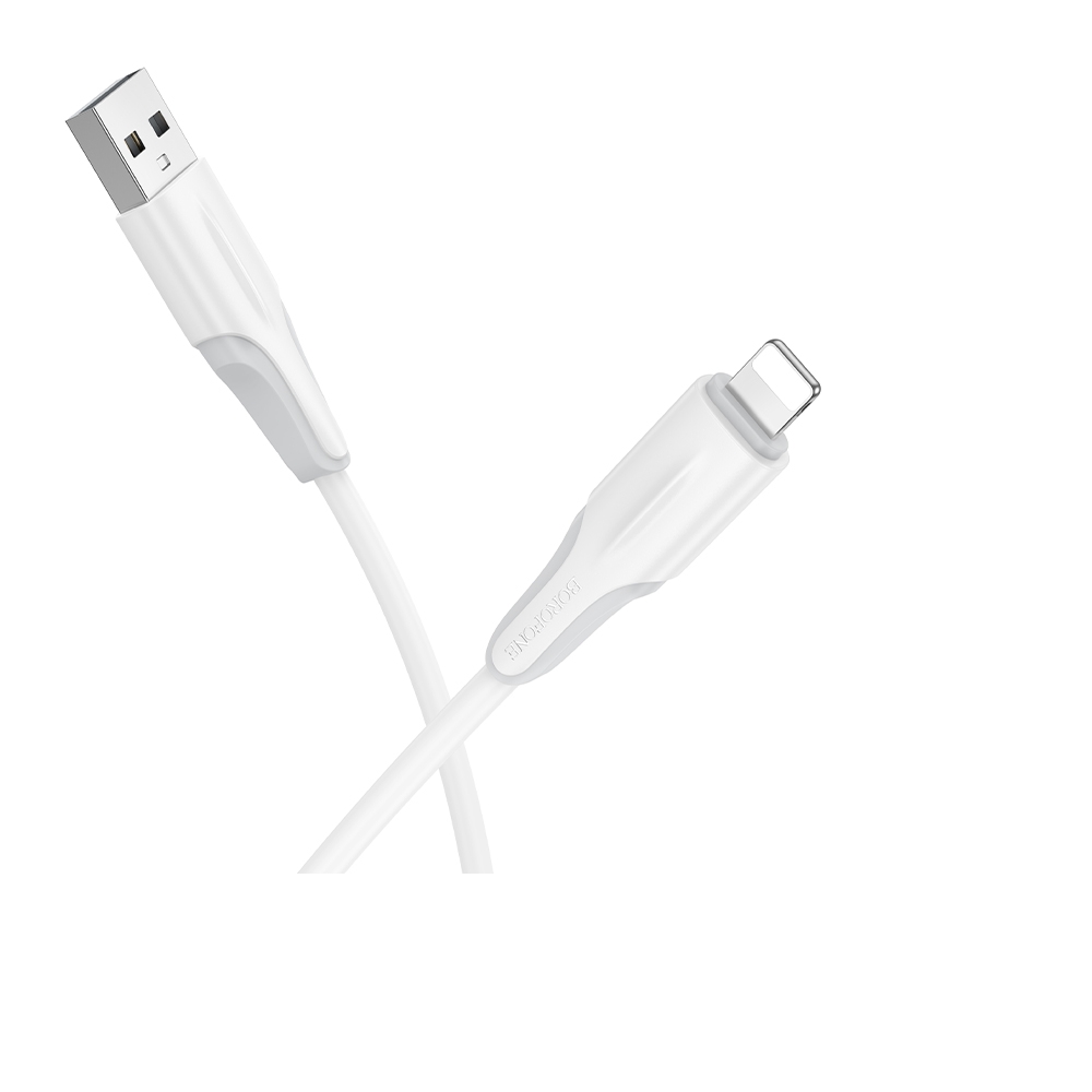 Кабель Borofone BX119 USB to Lightning white