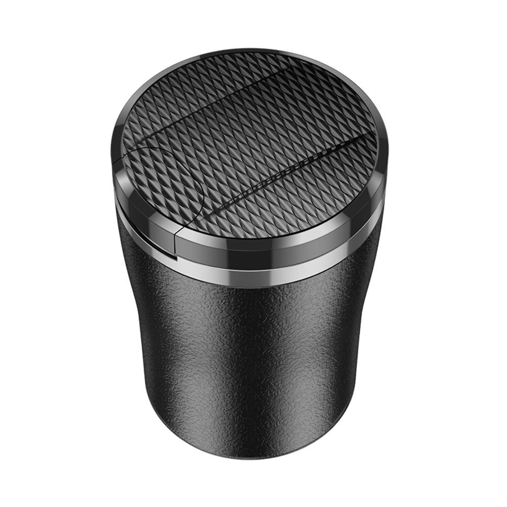 Автомобильная пепельница Hoco ZP9 с подсветкой black