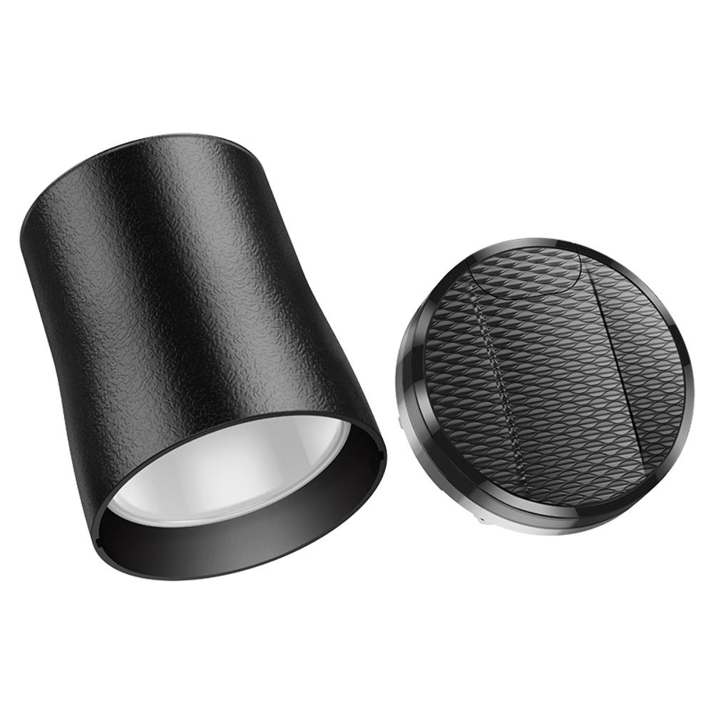 Автомобильная пепельница Hoco ZP9 с подсветкой black