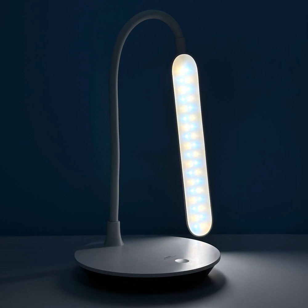 Настольная USB LED лампа Remax RT-E325 гибкая с аккумулятором белая