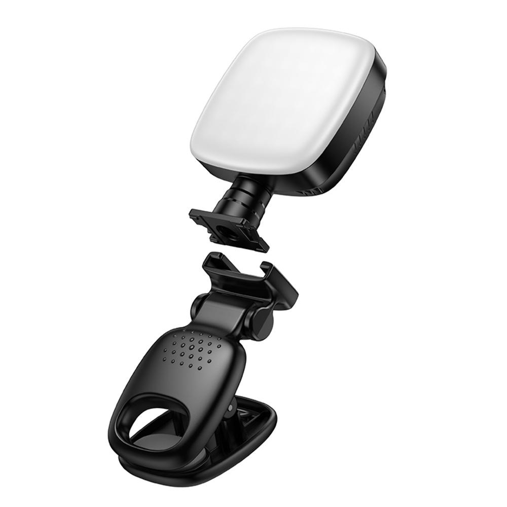 Портативная LED лампа для видеосъемки Hoco K28 black