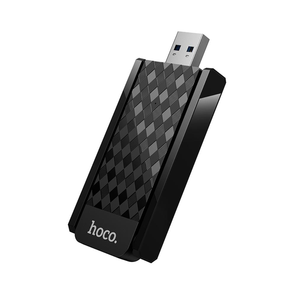 Портативный USB модем Wi-Fi Hoco HI34 black