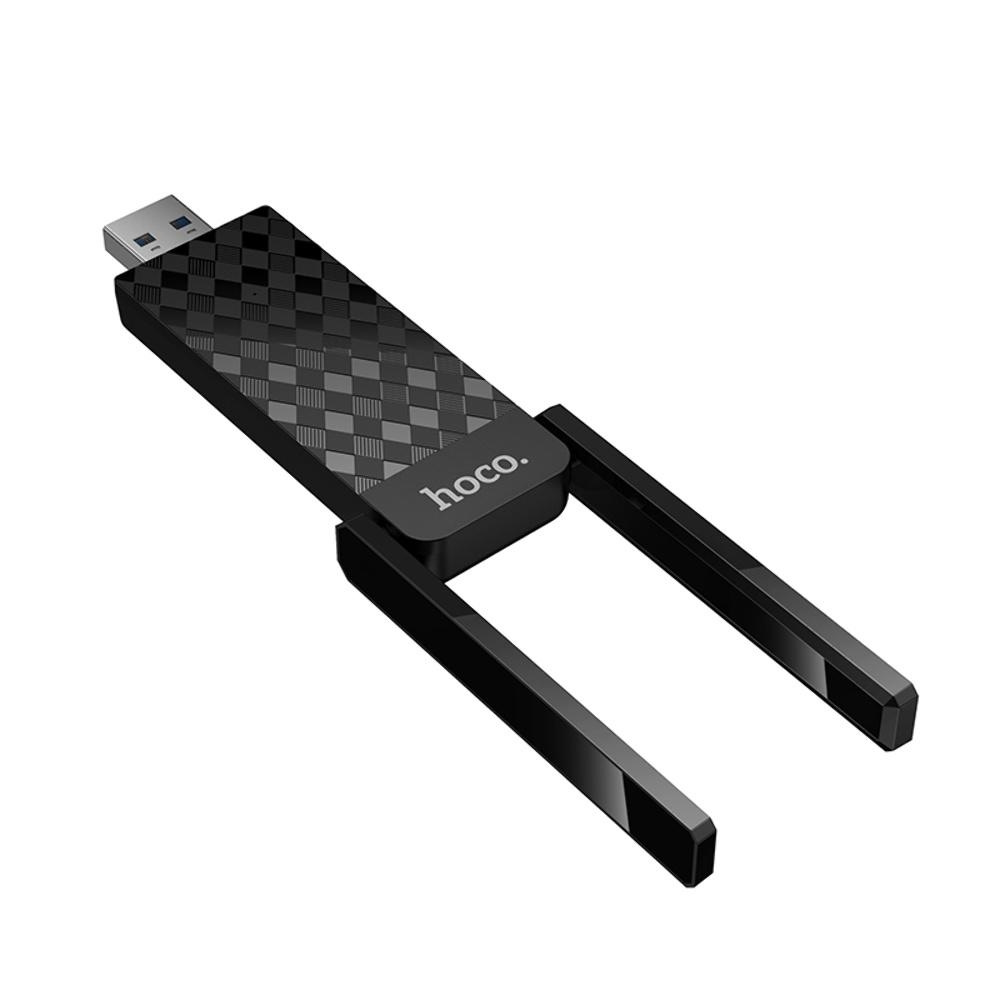 Портативный USB модем Wi-Fi Hoco HI34 black