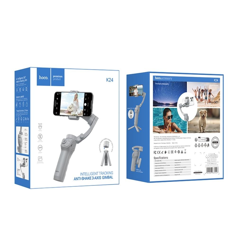 Стабилизатор штатив для селфи Hoco K24 gray