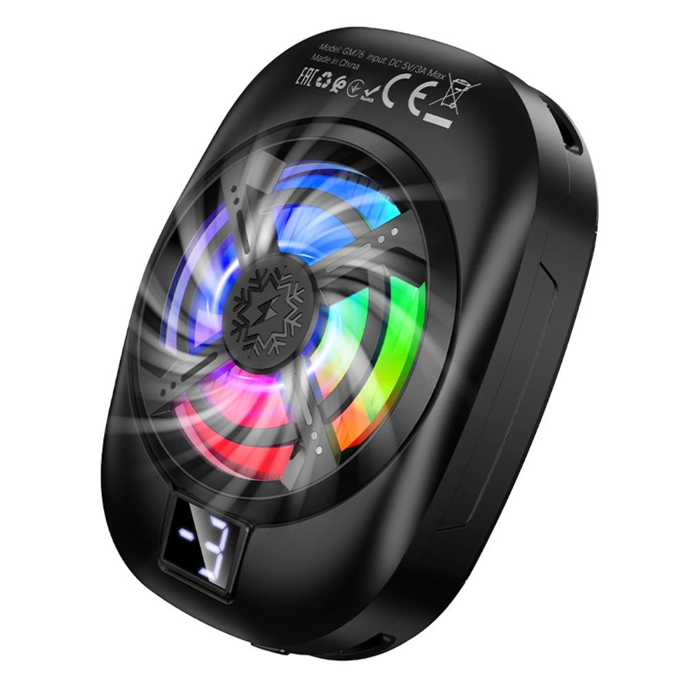 Мобильный куллер Hoco GM76 black