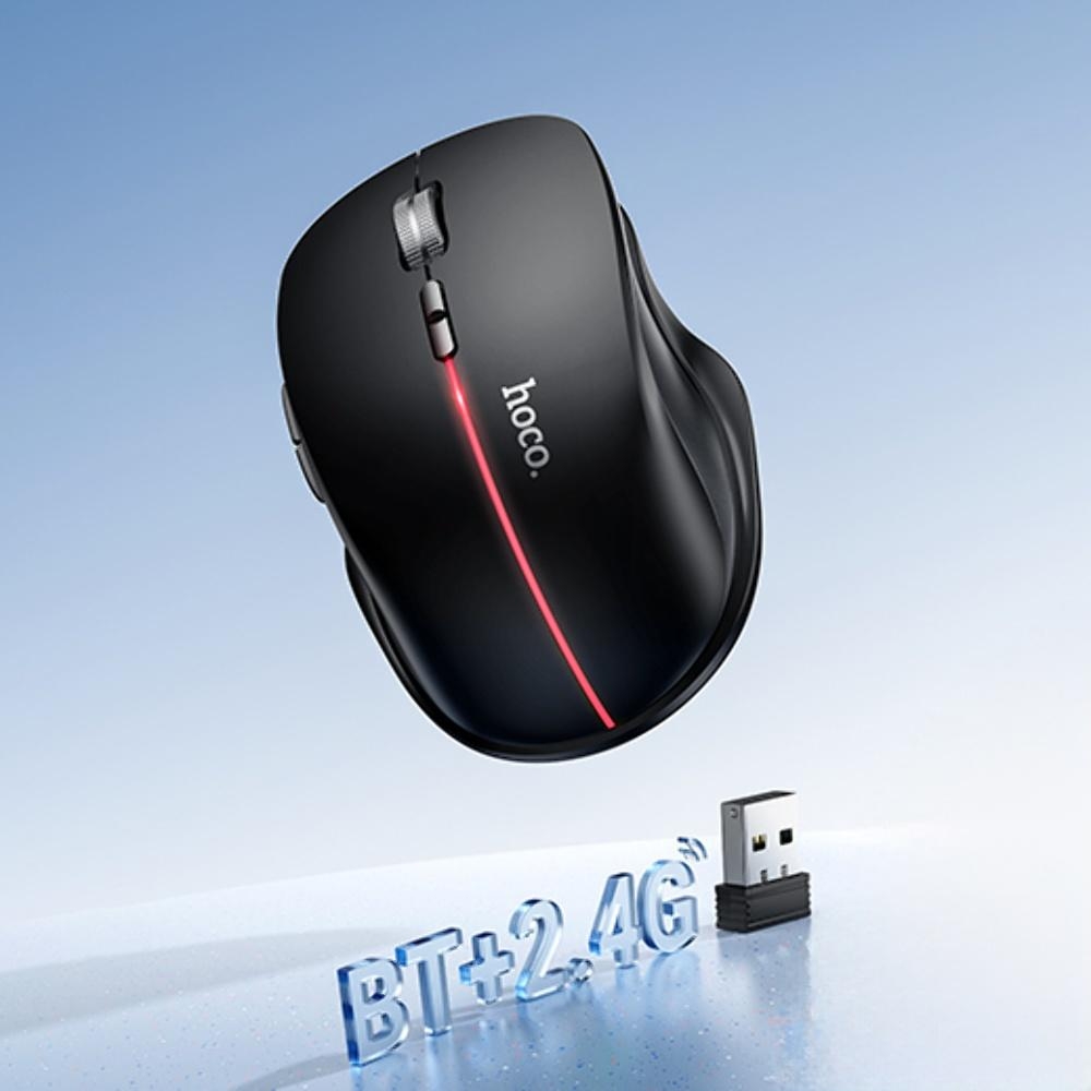 Беспроводная мышь Hoco GM40 dark night black