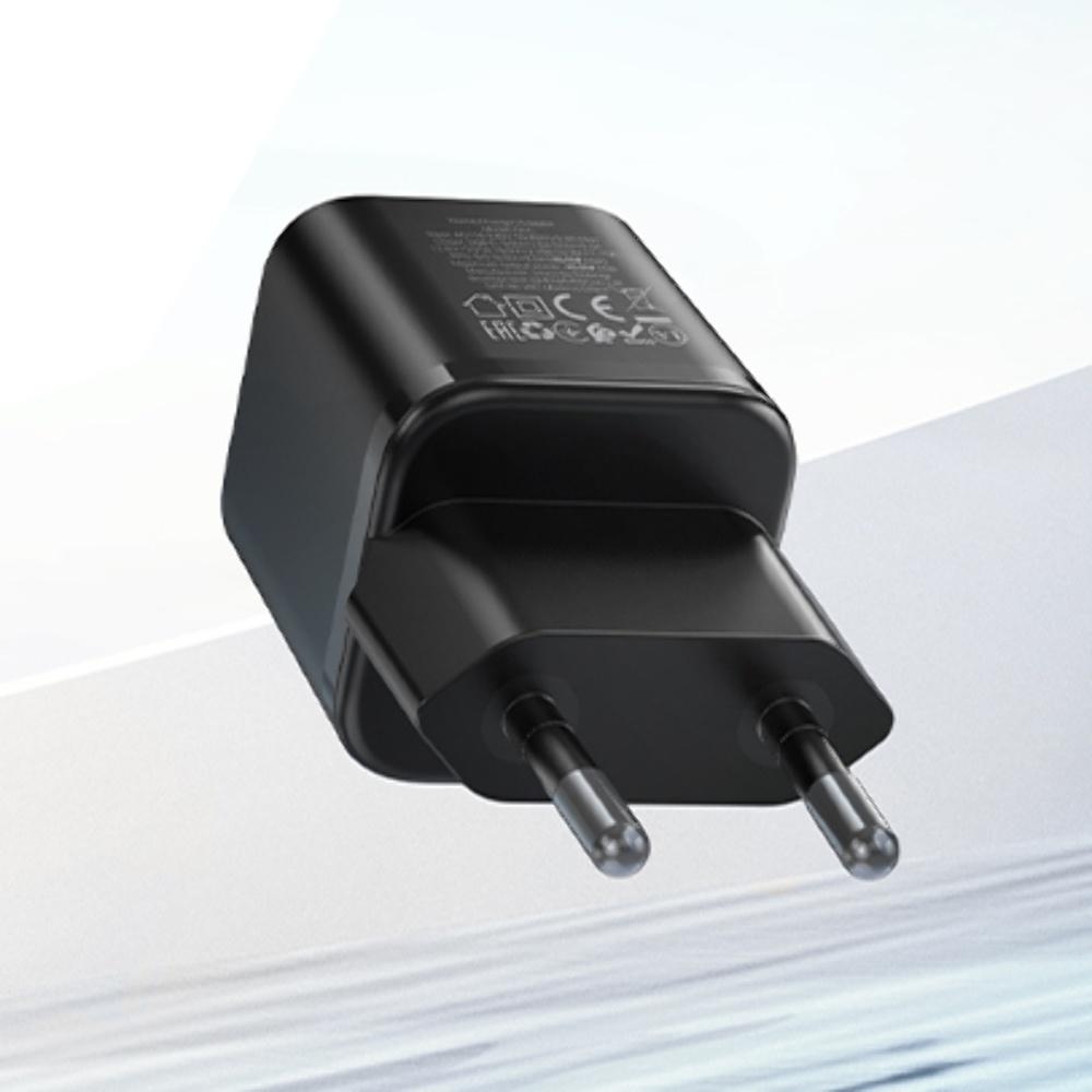 Сетевое зарядное устройство Hoco N66 Type-C PD 35W black