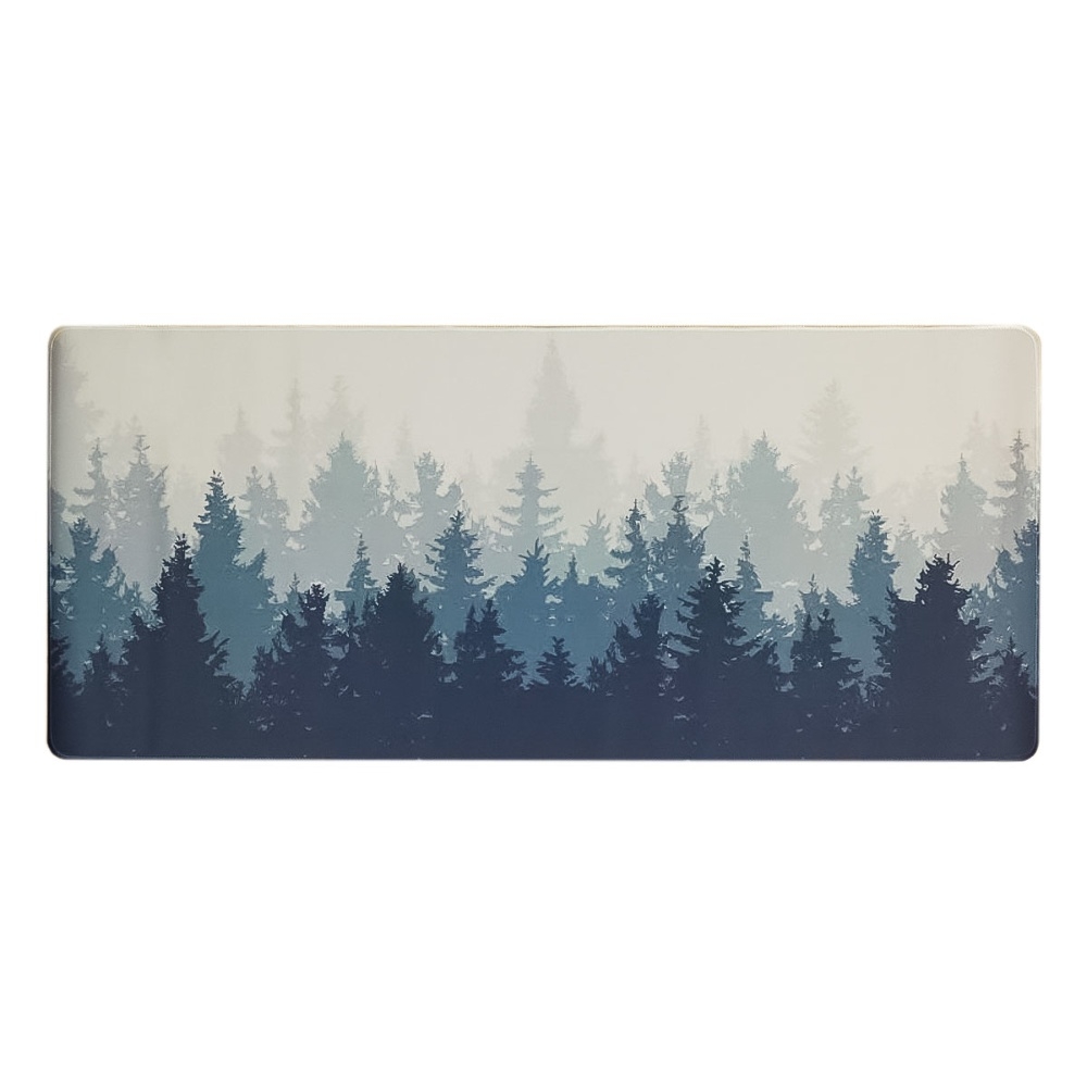 Игровая поверхность 900*400*2 mm, резиновое основание, forest