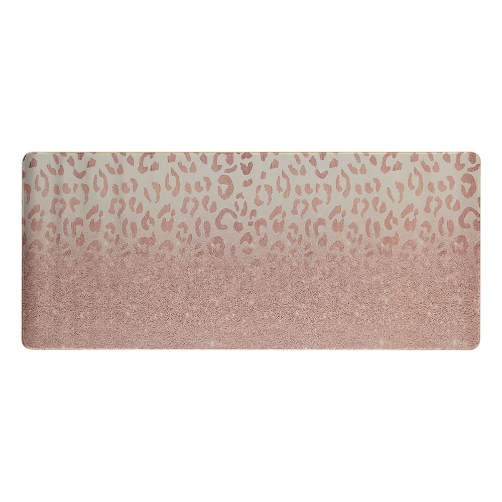 Игровая поверхность 900*400*2 mm, резиновое основание, white-pink