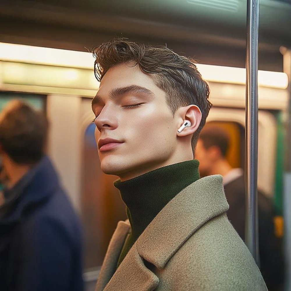 Беспроводные TWS наушники Hoco EW90 вакуумные white