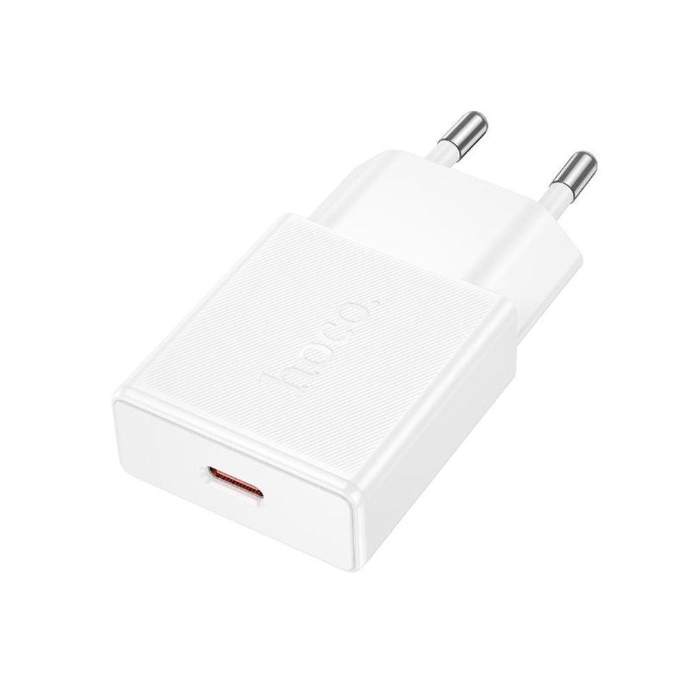 Сетевое зарядное устройство Hoco N74 Type-C PD 25W white
