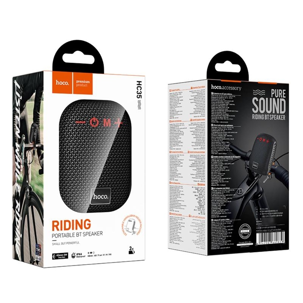 Портативная Bluetooth колонка Hoco HC35 black