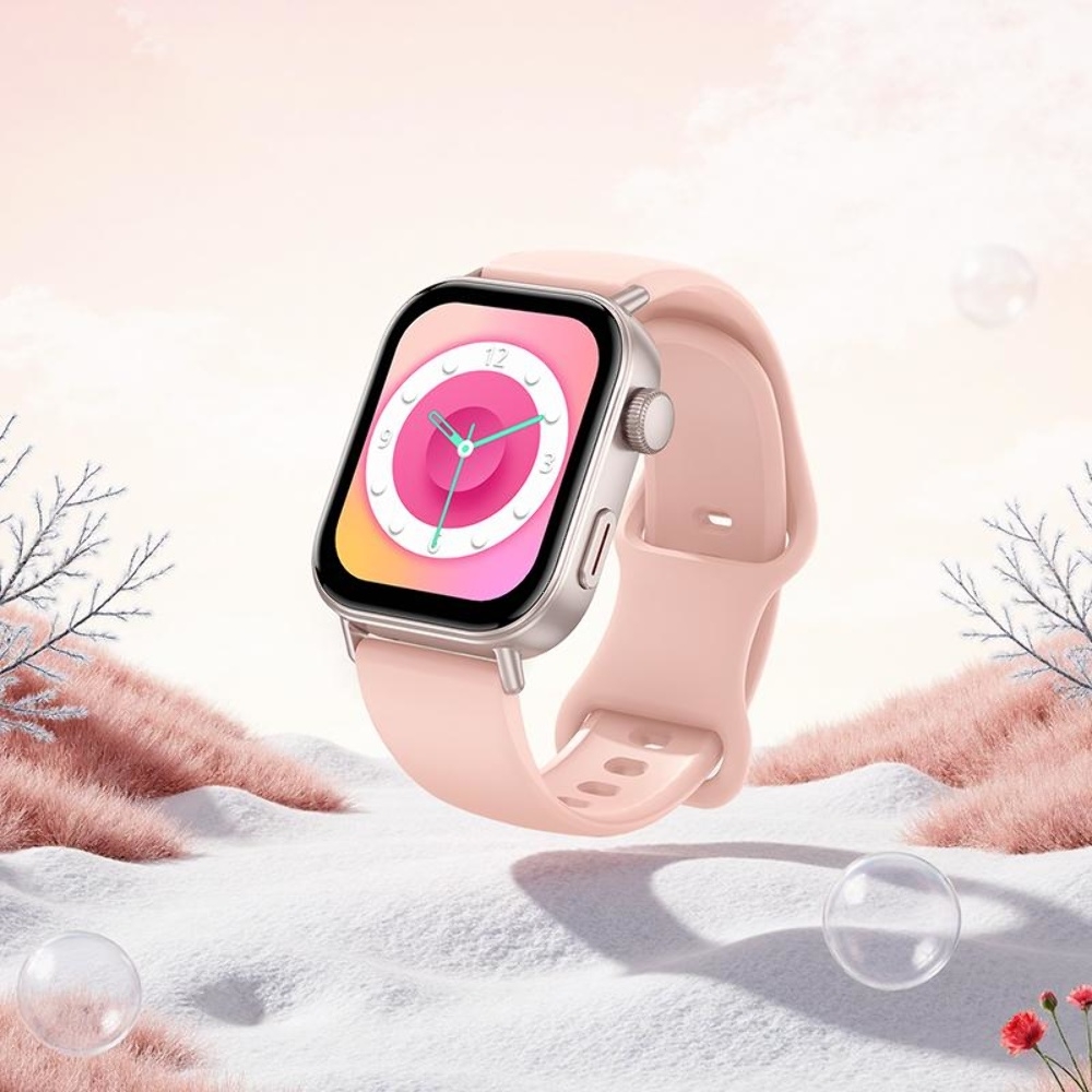 Смарт часы Hoco Y32 с функцией звонка pink