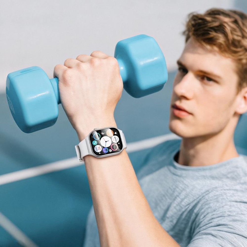 Смарт часы Hoco Y33 с функцией звонка silver