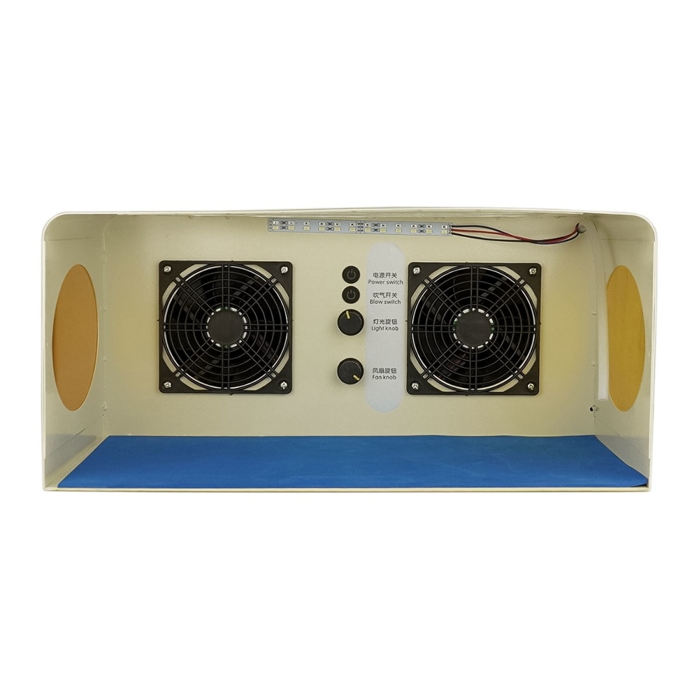 Беспылевая камера SNTEC 168 (регулировка обдува, 2 типа освещения, внутренние габариты: Ш 44,5 см; В 20,5 см; Гл 24,5 см)