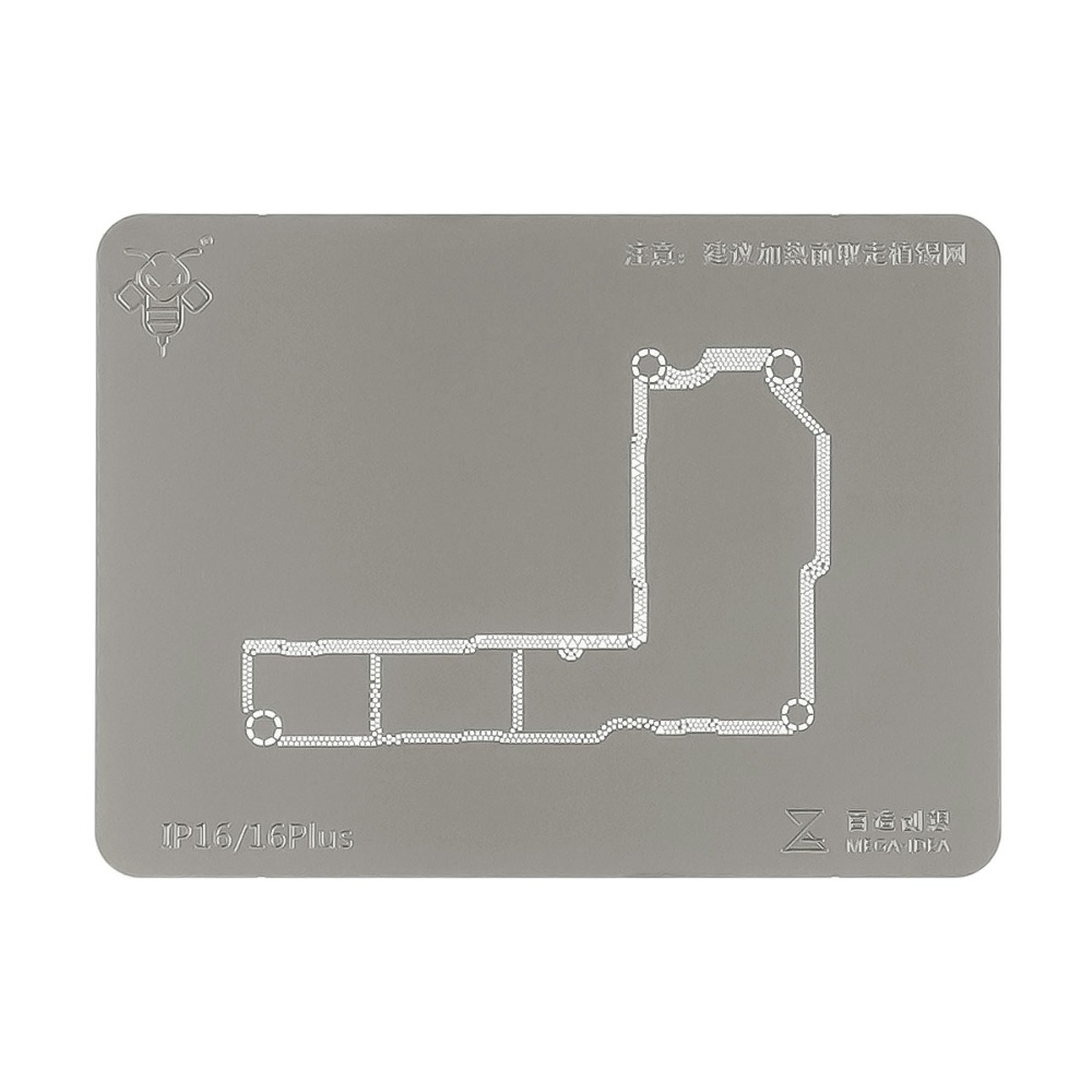 Реболлинг-платформа Mega-Idea с BGA трафаретами iPhone 16 - 16 Pro Max