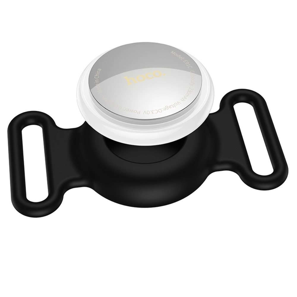 GPS-трекер Hoco E91C для домашних животных в комплекте с креплением white