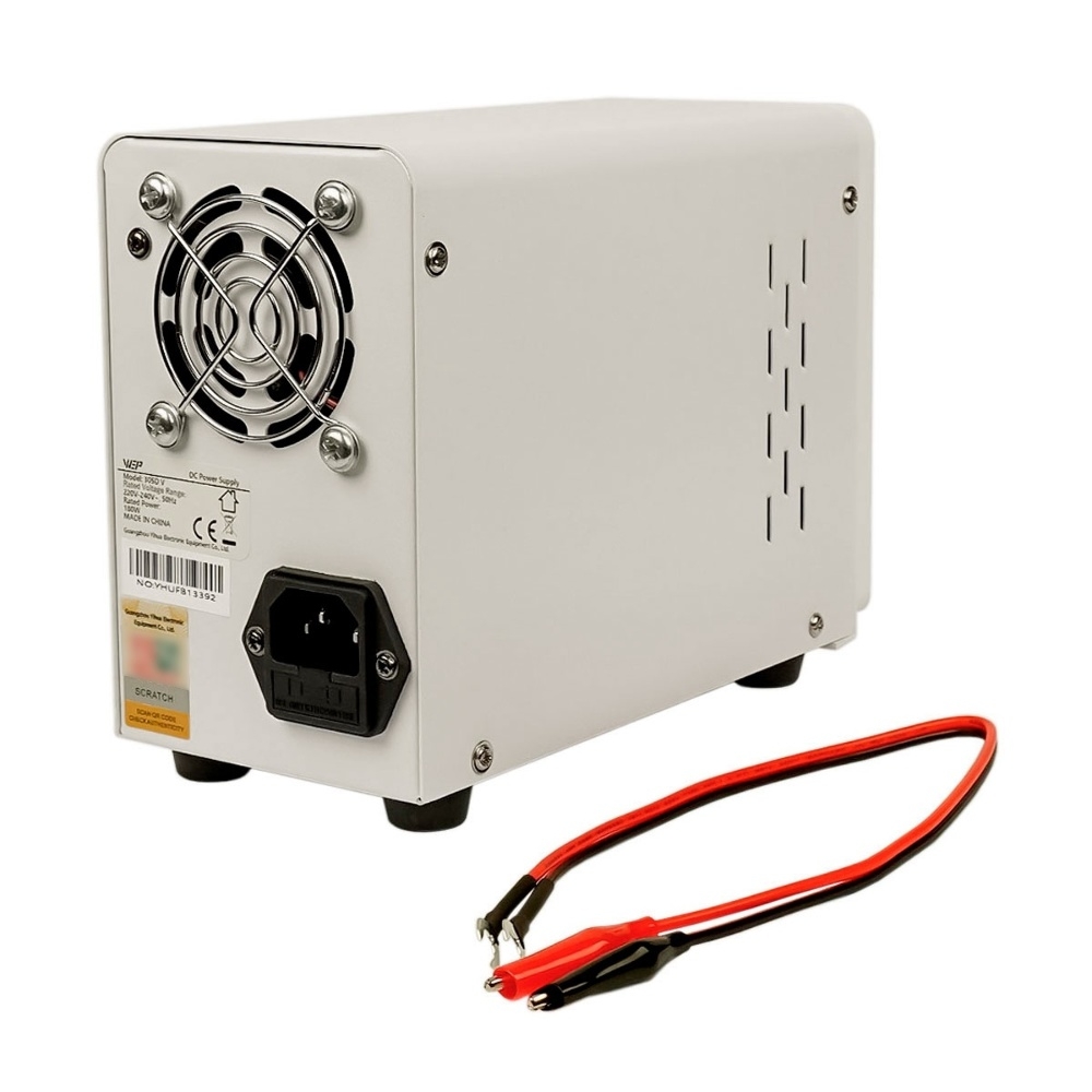 Блок питания лабораторный WEP 305D-V, 30V 5A, импульсный, с цифровой индикацией (V/A), USB QC 5V-12V/ 20W