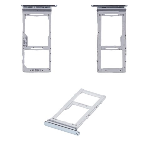 Тримач (лоток) SIM-карты Samsung SM-G985 Galaxy S20 Plus, синій, Aura Blue, Original (PRC) | держатель СИМ-карты