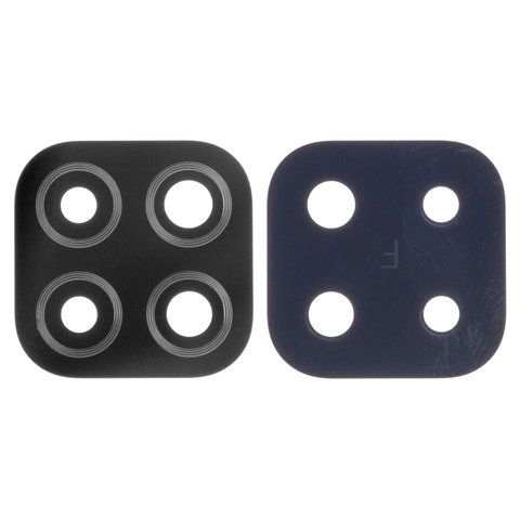 Стекло камеры Xiaomi Redmi 9C, M2006C3MG, M2006C3MT, черное, Original (PRC)