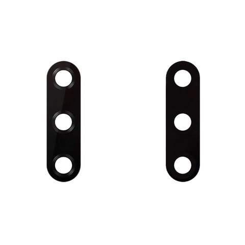 Стекло камеры Huawei Y6p, черное, Original (PRC)