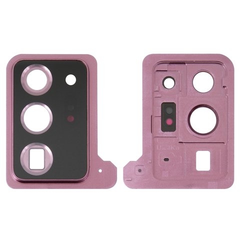 Стекло камеры Samsung SM-N985 Galaxy Note 20 Ultra, золотистое, Mystic Bronze, с рамкой, Original (PRC)