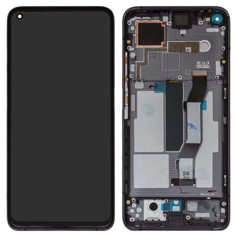 Дисплей Xiaomi Mi 10T 5G, Mi 10T Pro 5G, Redmi K30s, M2007J33Y, M2007J3SG, M2007J3SY, M2007J3SP, M2007J3SI, M2007J17C, M2007J3SC, чорний | з тачскріном | в передній панелі | Original (PRC) | дисплейный модуль, экран