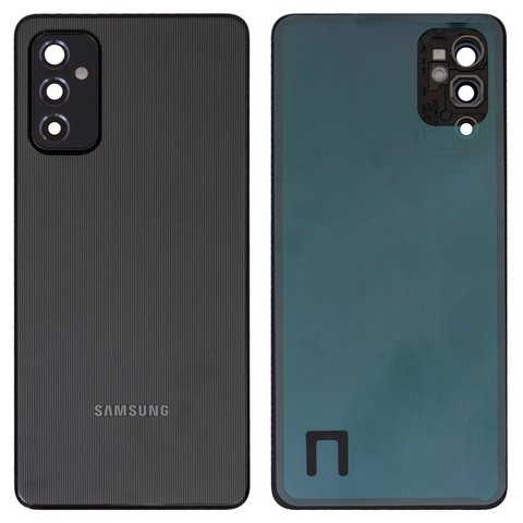 Задня кришка Samsung SM-M526 Galaxy M52 5G, чорна, із склом камери, Original (PRC) | корпус, задняя панель аккумулятора, АКБ, батареи