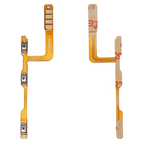 Шлейф Xiaomi Poco M4 Pro 5G, MZB0B5VIN, 2201117PI, 2201117PG, Redmi Note 11, Redmi Note 11S, 2201117TG, 2201117TI, 2201117TY, 2201117TL, 2201117SG, 2201117SI, 2201117SY, 2201117SL, кнопки включения, кнопок звука (регуляции громкости), боковых клавиш, Original (PRC)