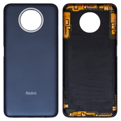Задня кришка Xiaomi Redmi Note 9 5G, сіра, Original (PRC) | корпус, задняя панель аккумулятора, АКБ, батареи