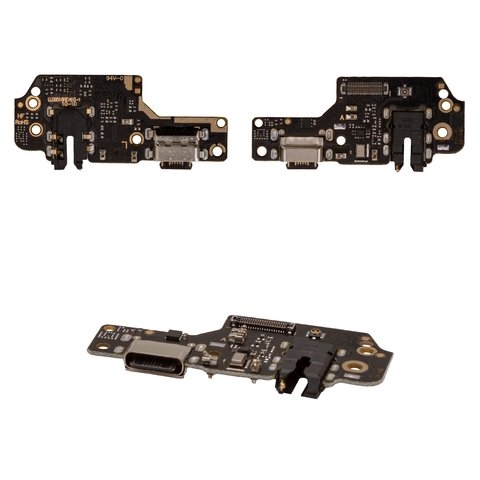 Плата зарядки Xiaomi Redmi Note 8 (2021), M1908C3JGG, шлейф коннектора зарядки, коннектора наушников, с микрофоном, Original (PRC)