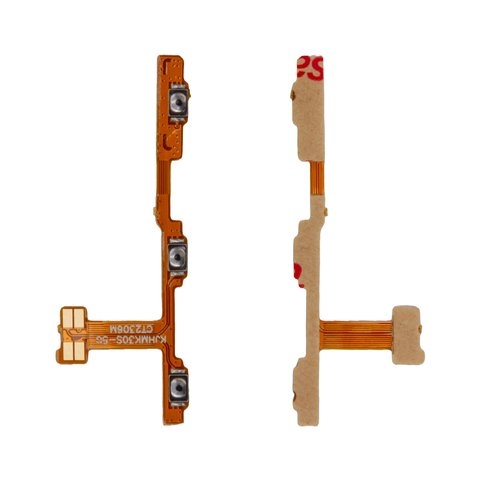 Шлейф Xiaomi Mi 10T 5G, Mi 10T Pro 5G, Redmi K30s, кнопки включения, кнопок звука (регуляции громкости), боковых клавиш, Original (PRC)