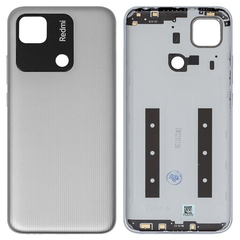 Задня кришка Xiaomi Redmi 10A, 220233L2C, 220233L2G, 220233L2I, сіра, Original (PRC) | корпус, задняя панель аккумулятора, АКБ, батареи