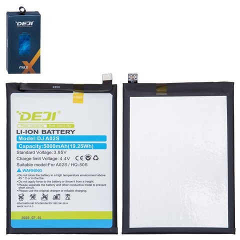 Акумулятор Samsung SM-A025 Galaxy A02s, SM-A035 Galaxy A03, SM-A037 Galaxy A03s, SM-M025 Galaxy M02s, HQ-50S, HQ-50SD, Deji | 3-12 міс. гарантії | АКБ, батарея, аккумулятор