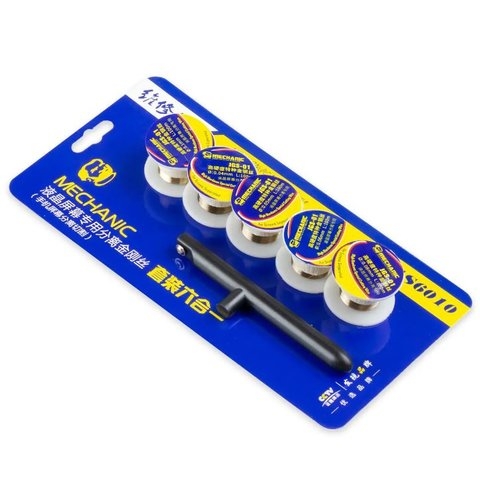 Струна отклеивания стекла Mechanic JGS0601, 0,1 мм, 0,08 мм, 0,06 мм, 0,05 мм, 0,04 мм, 100 м