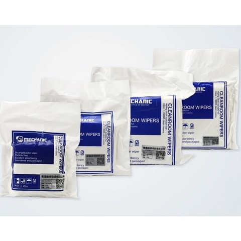 Салфетка из микрофибры Mechanic HK4090, устранения пыли и отпечатков, 100 шт., 210х210 мм